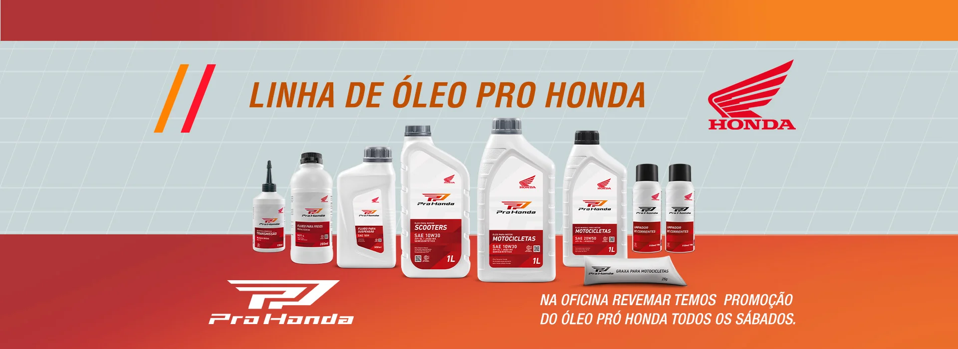 Óleo Pro Honda